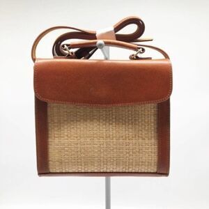 MOST WANTED USA Elizabeth Straw Saddle Bag 